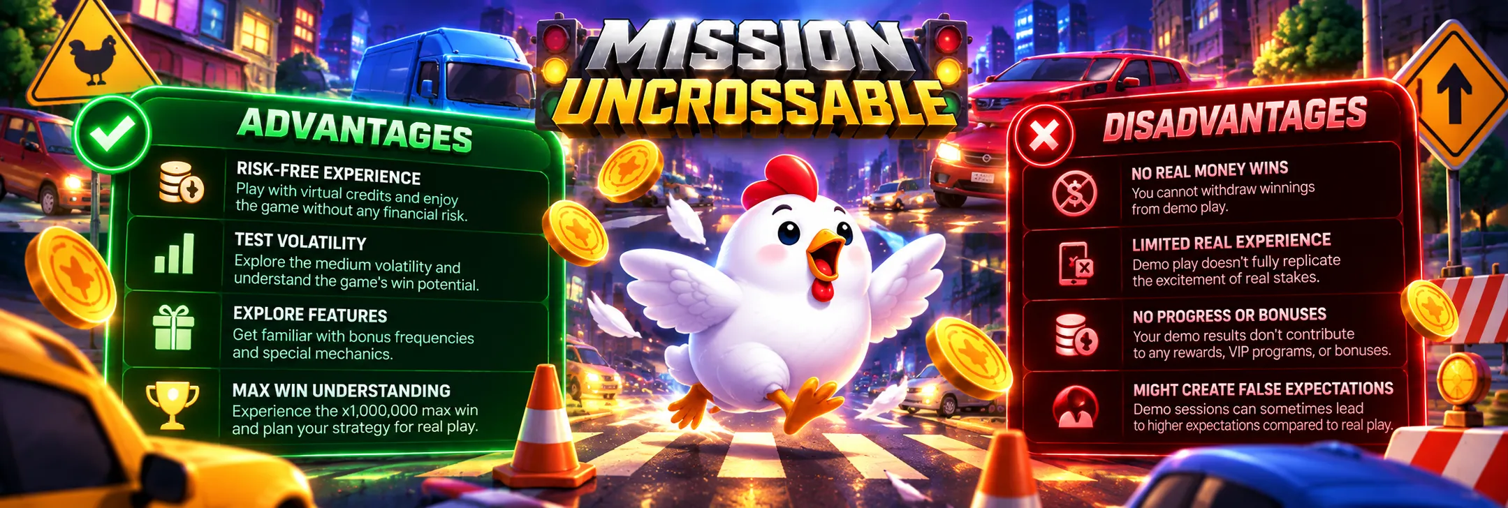 Mission uncrossable pros and cons